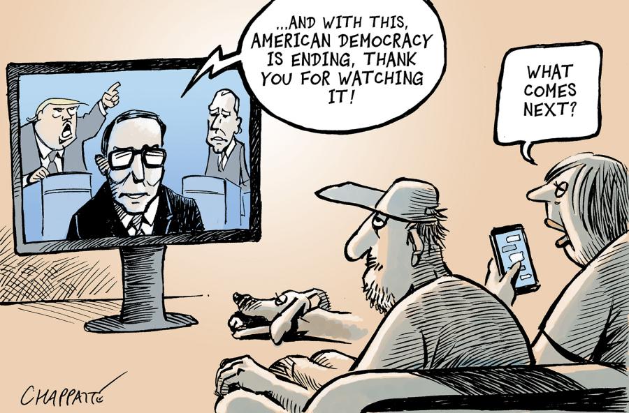A US presidential debate from hell A US presidential debate from hell A US presidential debate from hell