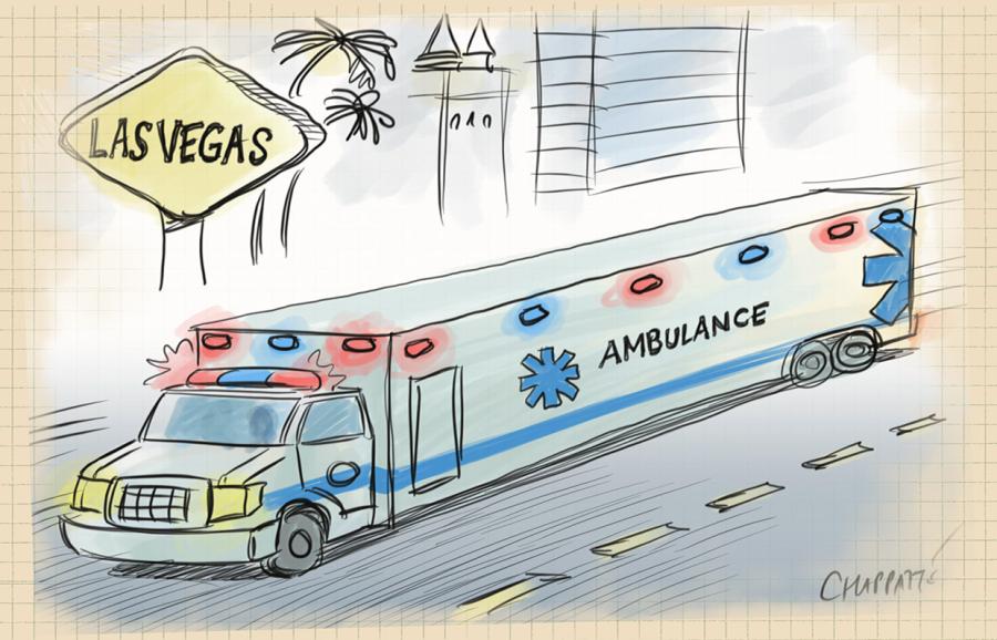 Las Vegas shooting (from my sketchbook) Las Vegas shooting (from my sketchbook)