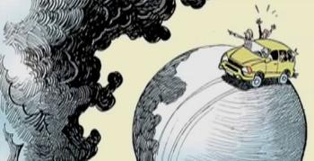 LE CLIMAT: Dessin de presse animé